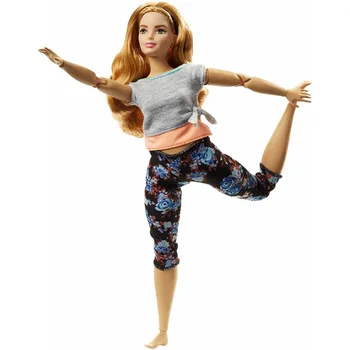 

Barbie doll unlimited movements yoga curls