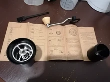 XEOLEO-molinillo de Café Manual de aluminio, 50MM, amoladora de rebaba de acero inoxidable, máquina café cónica