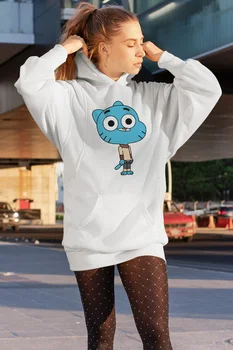 

Angemiel Wear Gumball White Dress Sweatshirt Tunik