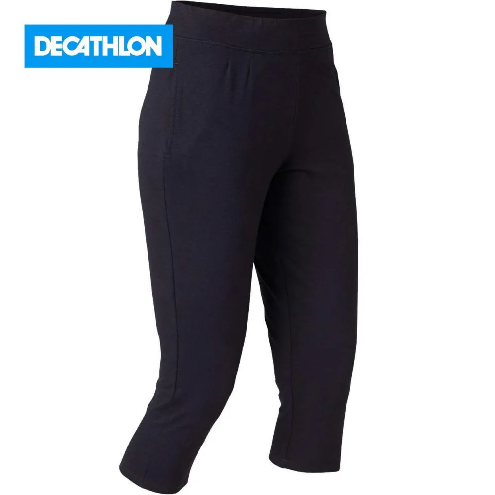 Бриджи зауженные женские 520 х Decathlon|Штаны для тренировок и упражнений| |