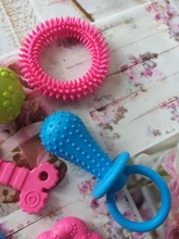 Pet-Toys Dog Toy Puppy Rubber-Resistance Chew Small Dogs Teeth-Cleaning Bite 10PCS 