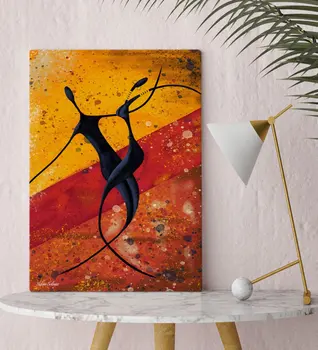 

Personalized Modern Abstract Canvas Table (30x50 cm.) 12