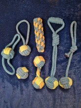 Small Dog Rope Dog-Chew-Toy Puppy-Interactive Teeth-Clean Pet Cotton for Durable 6-Packs