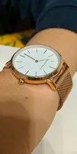 Japón Movimiento de Cuarzo de Alta Calidad 36mm hannah Martin Mujeres de Malla de Acero Inoxidable de Oro Rosa Damas Impermeable Reloj Dropshipping