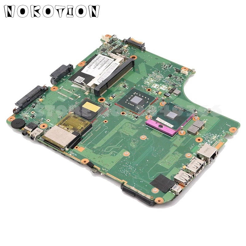 NOKOTION для TOSHIBA salellite A300 A305 материнская плата для ноутбука V000126550 6050A2169901 основная плата GM45 DDR2 Бесплатный процессор