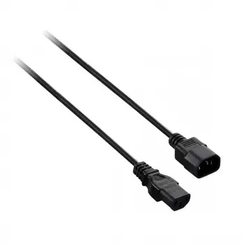 

V7 POWER COMPUTER extension cable 3M BLACK IEC-C13 TO C14 F/M
