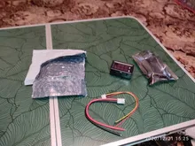 Voltmeter Led-Amp Digital High-Quality 100v 10a Blue DC Red Dual