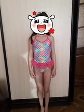 Girls Swimsuit Beachewear-St9030mix Teenager One-Piece Kids New for 2-16Y