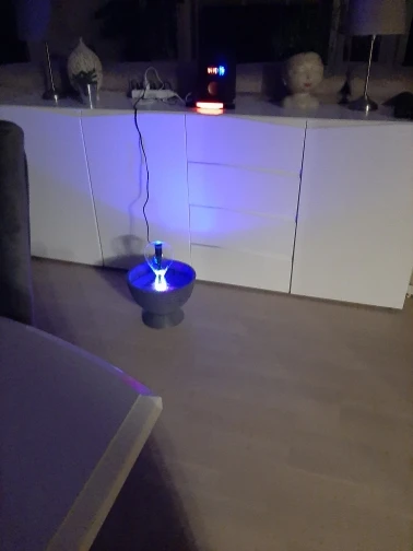 USB Water Pump Ultra-quiet with Power Cord Waterproof Fountain with 12 LED Light for Garden Water Pump Aquarium Fountain фонтан photo review