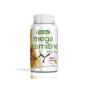 

Mega l-carnitine 700mg - 120 capsules [Quamtrax]