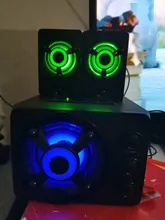 Altavoces de combinación para ordenador barra de sonido envolvente para PC y TV 2021 LED AUX USB con cable inalámbrico Bluetooth sistema de Audio para cine en casa altavoces bluetooth parlante altavoz home theater