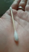 100 unids/bolsa de doble cabeza desechable de algodón de maquillaje hisopo de algodón suave brotes médicos palos de madera nariz y orejas Herramientas de limpieza Cotonete