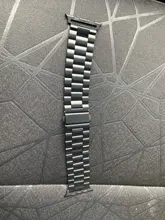 UEBN-Correa de Metal clásica de acero inoxidable para Apple watch, Series 6, 40mm, 44mm, banda para iWatch 5, 4, 3, 2, pulsera de 42mm y 38mm