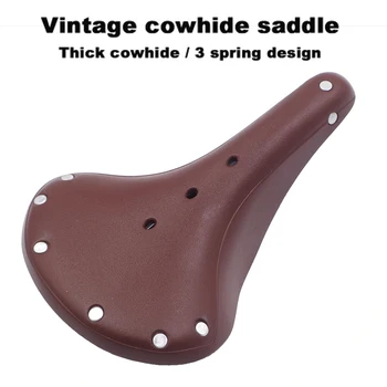 

Mountain Road Saddle Retro Damping plastic PVC Cycling saddle Seat Mat Skidproof Saddle Cushion Bicycle Saddle MEN bike seat