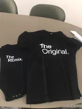 Family Matching T-Shirt Bodysuit Outfits Fathers-Day-Gift Daddy Baby Kids Original Mom