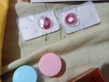 Lentes de contacto Sharingan para Cosplay, Lentes rojas de colores para ojos, Uchiha Sasuke, Hatake, Kakashi