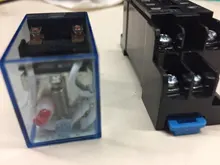 Relay-Switch Coil LED Generalelectromagnetic 110V 220V 12V Withsocket-Base HH52P Dpdtminiature