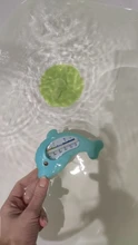 Termómetro de agua para baño de bebé, forma de delfín, temperatura, juguete para baño de bebé