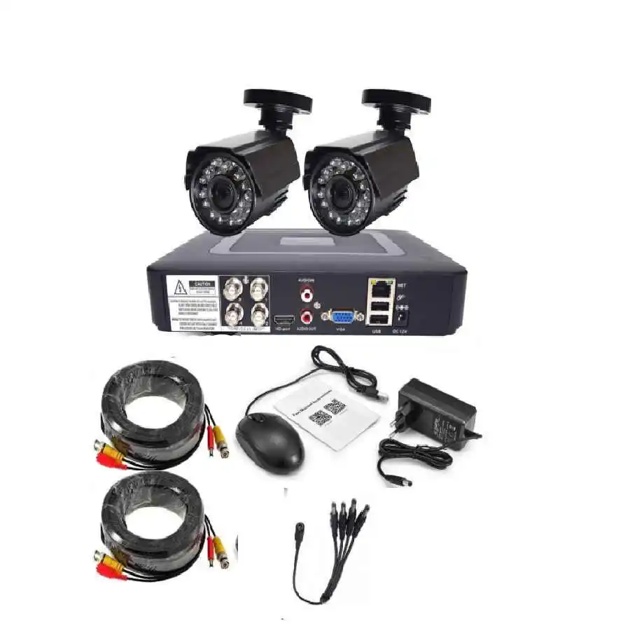 Комплект системы видеонаблюдения, камера безопасности, DVR камера HD 4CH 1080N DVR kit 720 p/1080 p HD камера