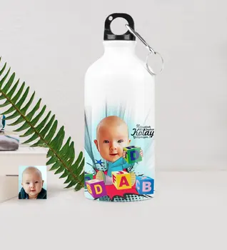 

Personalized Baby Caricature Of Metal Water bowl (500 ml.) 4