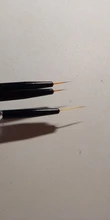 3 unids/set de línea de arte pintura bolígrafo Slim 3D acrílico consejos pinceles para Gel UV dibujo línea colorido diseño de malla herramientas de manicura de uñas