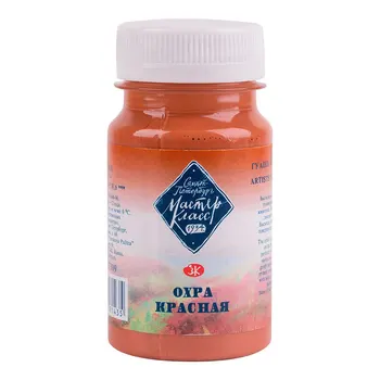 

Paint gouache master class Ohr red No. 309 jar 100 ml