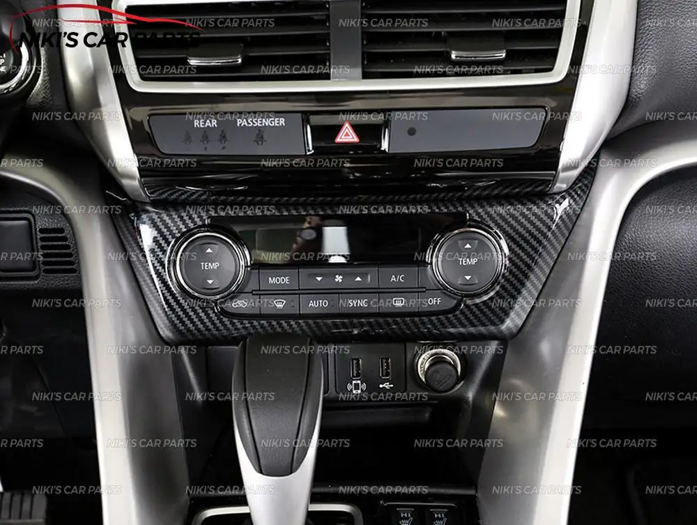 Накладка с переключателем воздуха для Mitsubishi Eclipse Cross-ABS пластик 1 комплект/1 шт. формовочные украшения для автомобиля