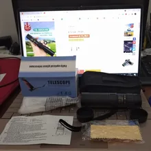 10-300x40mm telescopio Monocular Super Zoom Monocular ocular de calidad portátil binoculares caza III el alcance de la visión nocturna de Camping