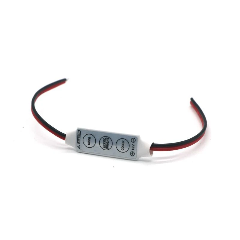 

SZYOUMY 500pcs LED Strip Dimmer 3 Keys For Led Single Color Strip Led Strip Switch Mini Type Dimmer 12V Free Shipping