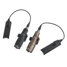 

Airsoft M300 Weapon Rifle Flashlight M300A Mini Scout Light 280Lumens Tactical Surefir Hunting Gun Light With Remote Tail Switch