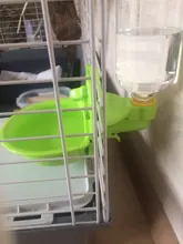 Cat Feeder Container Drinker-Supplies Drinking-Bowl Cage-Hanging Pet Water-Bottle Automatic