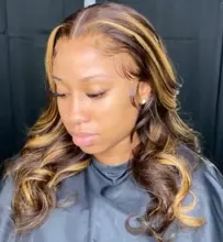 Wigleader Preplucked cabello humano peluca con malla Frontal destacar recto 180% 13x6 Frontal de encaje pelucas de encaje rizado pelucas frontales de encaje suizo