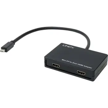 

Adapter LINDY Active mini DP to 2x HDMI
