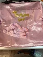 Batas de satén de cumpleaños para niñas, kimono dorado para fiesta de spa, regalo de flores