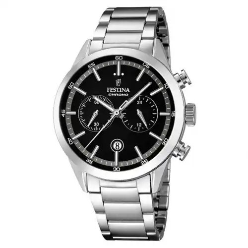 Relogio festina aço inoxidável Clearance