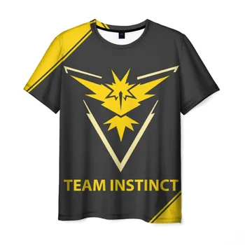 

Men's T-shirt 3D Pokemon Yellow team