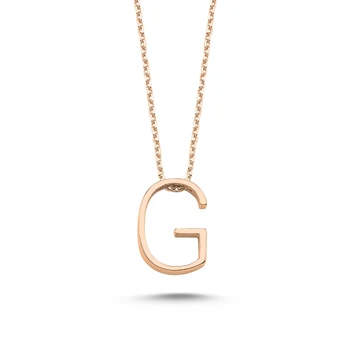 

KUTAYDAN-G-Letter Ghost Pendant 925 Sterling Silver