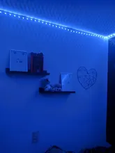 Lámpara de luz de fondo con Bluetooth y WIFI para decoración del dormitorio, controlador Flexible RGB 5050, cadena luminosa, tiras de luz LED