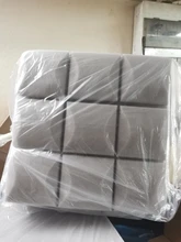 Panel de espuma acústica para estudio tambor de esponja de absorción de sonido, tratamiento de silencio para habitación KTV, espuma insonorizada de pared de poliuretano, 6/12/24 Uds.
