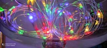 Lighting-Fairy-Garland Led-String-Lights Party-Decoration Copper-Wire Christmas-Tree
