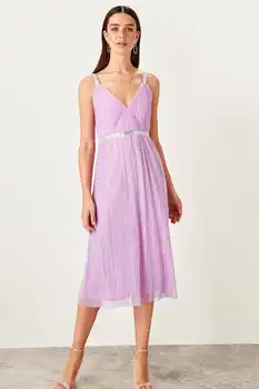 

Trendyol Accessory Detailed Dress TPRSS19UZ0104