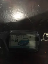 Pantalla LCD B9 cable flexible + llavero LCD cubierta de cristal para Starline B9 lcd control remoto llavero + rayas de cebra