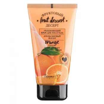 

Увляжняющий hand and body cream orange yogurt fruit dessert Belita-M