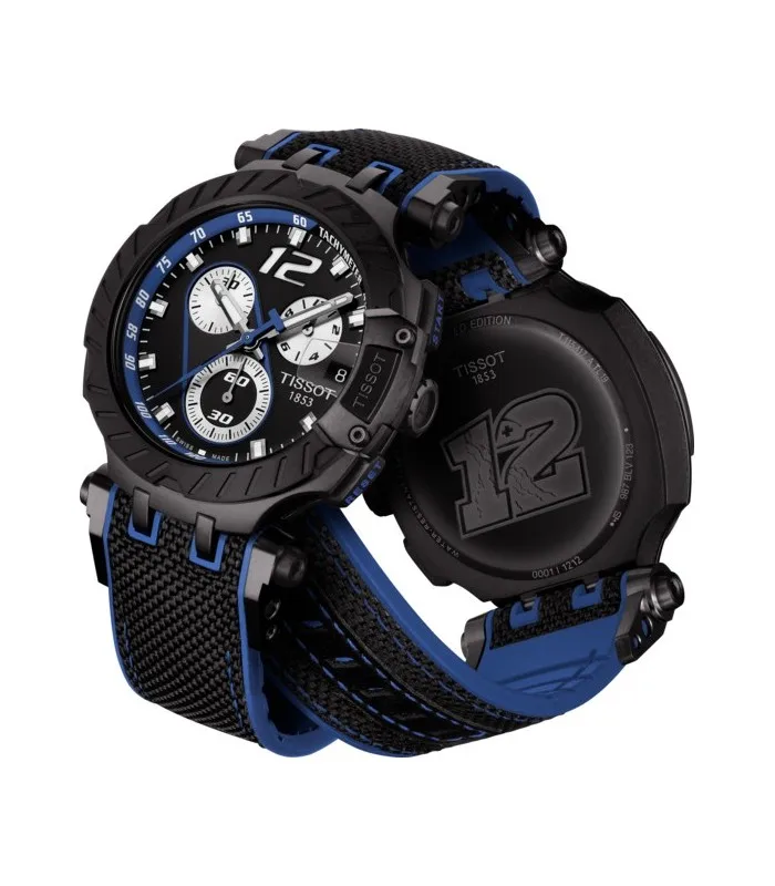 Tissot T-Racing Thomas Luthi Ограниченная серия кварцевые часы с хронографом из нержавеющей стали T115.417.37.057.03