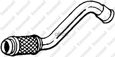 Труба Соединительная Peugeot Partner/307/Citroen Berlingo/C4 1.6hdi Bosal 713077 Bosal арт. 713077