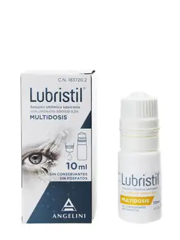 

Lubristil multidose 10 ml ophthalmological solution lubricant