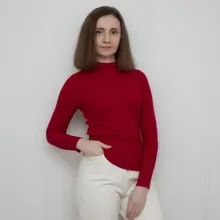 Pullovers Sweaters Tops Turtleneck Bottoming Knitting Basic Minimalist Korean-Style Autumn
