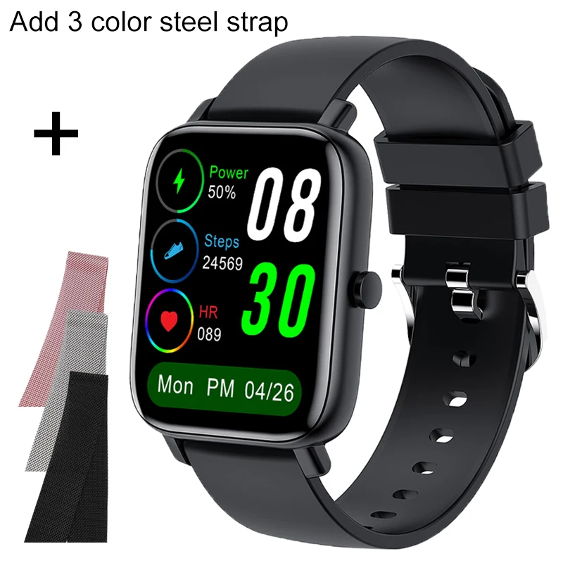 CHYCET Smart Watch Men 2022 Smartwatch Women Heart Rate Sleep Monitor Watches Sports Fitness Tracker Colok For Android IOS PK P8 
