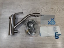 Mixer Tap Kitchen Faucet Nickel-Brushed Frap Torneira Water-Purification Brass-Body 