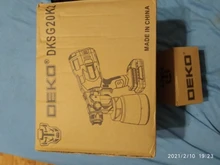 DEKO-PISTOLA DE PULVERIZACIÓN inalámbrica, pulverizador de pintura doméstico HVLP de 800ml, 3 tamaños de boquilla, batería de ion de litio de 20V CC de alta potencia, DKSG20K2